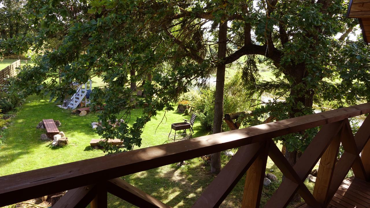 Raudonkalnis Guest House Mankiskiai ภายนอก รูปภาพ